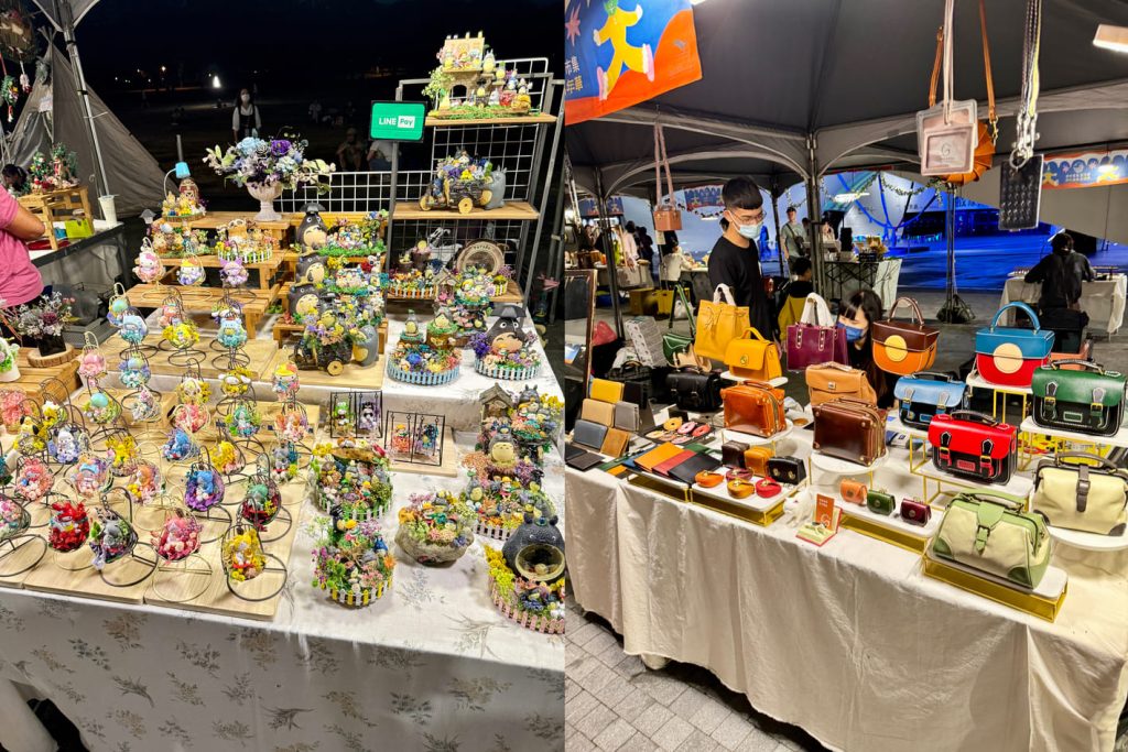 【2023衛武營黃昏市集】和聖誕馬戲團嘉年華活動,除了有各式美食、飲品攤位餐車外,還有街頭藝人表演及童趣工作坊及文創商品販售|打狗活動 31 IMG 3311