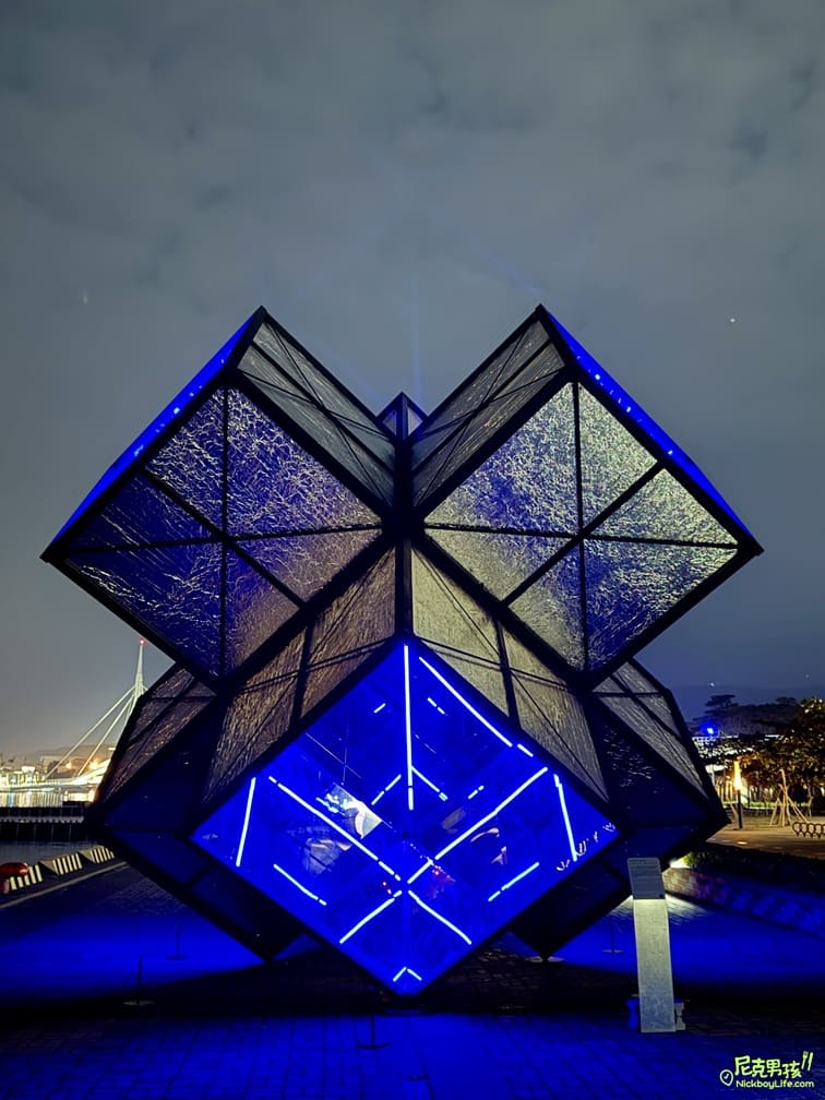 【2023高雄國際貨櫃藝術節-海口味】6件別具意義的作品,白天與晚上都有不同的感受,擺脫傳統貨櫃形象讓高雄更增添不少藝術文化。|打狗活動 31 IMG 2814