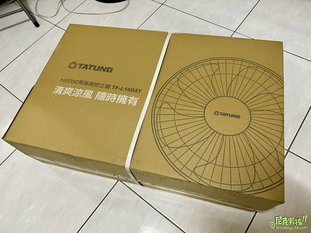【TATUNG 大同】16吋變頻馬達遙控立扇、電風扇,型號TF-L16D5T的開箱介紹文及使用心得優、缺點分享|生活分享 11 IMG 4977