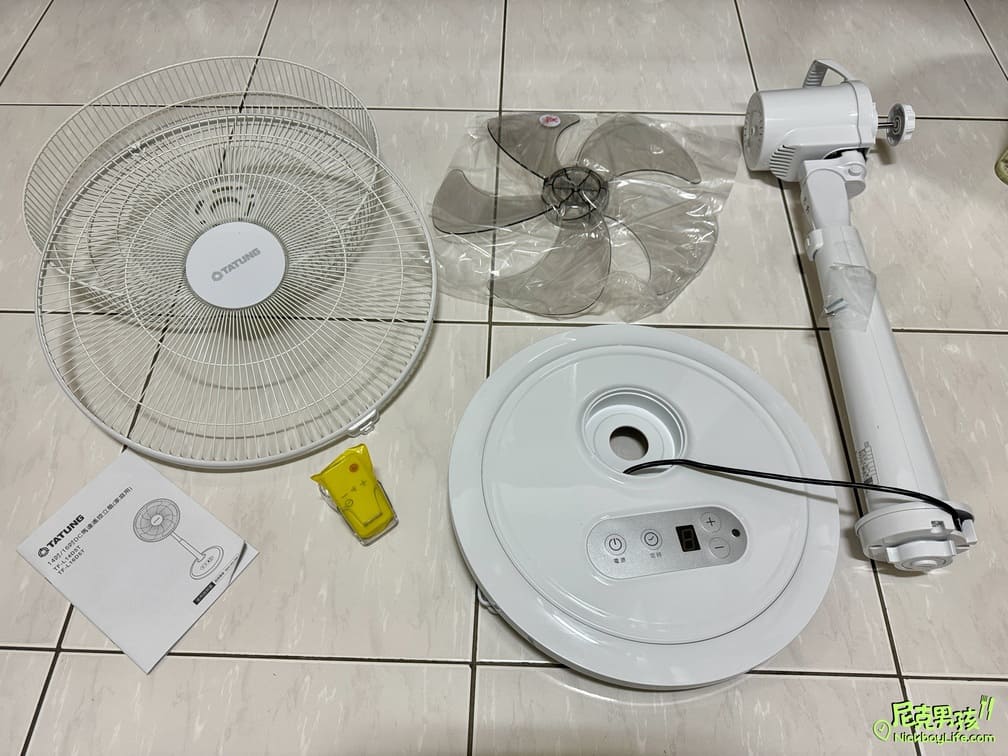 【TATUNG 大同】16吋變頻馬達遙控立扇、電風扇,型號TF-L16D5T的開箱介紹文及使用心得優、缺點分享|生活分享 13 IMG 4980